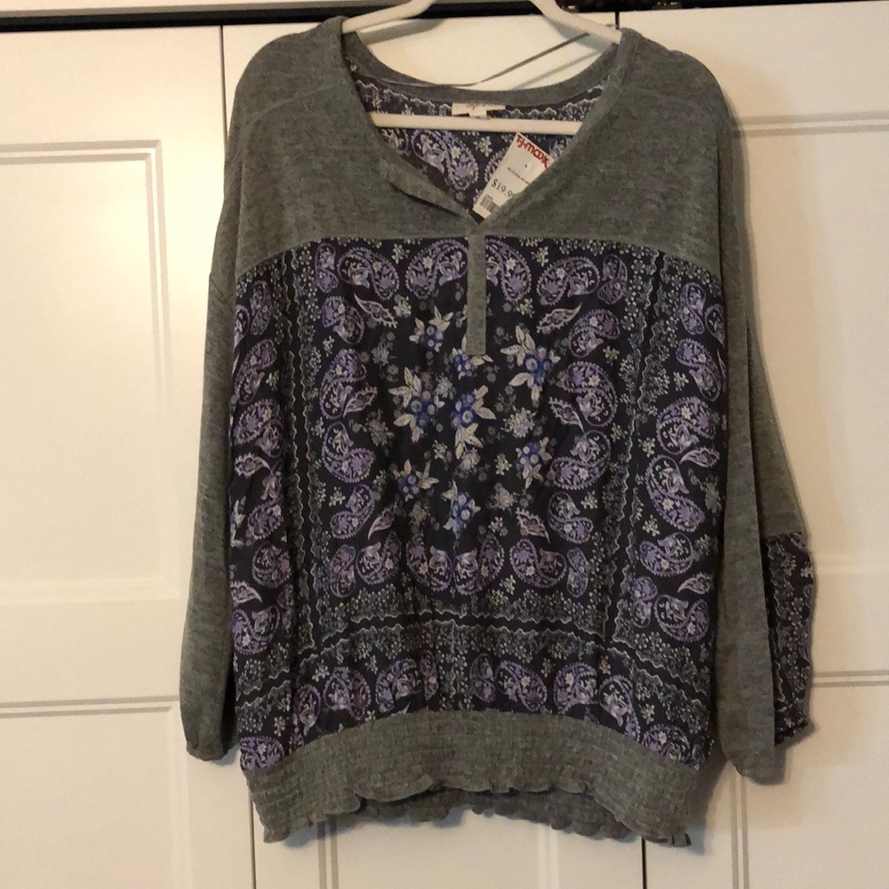 Style and co. Women’s top NWT